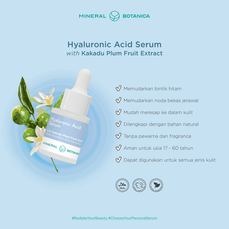 Hyaluronic Acid Serum with Kakadu Plum Fruit Extract