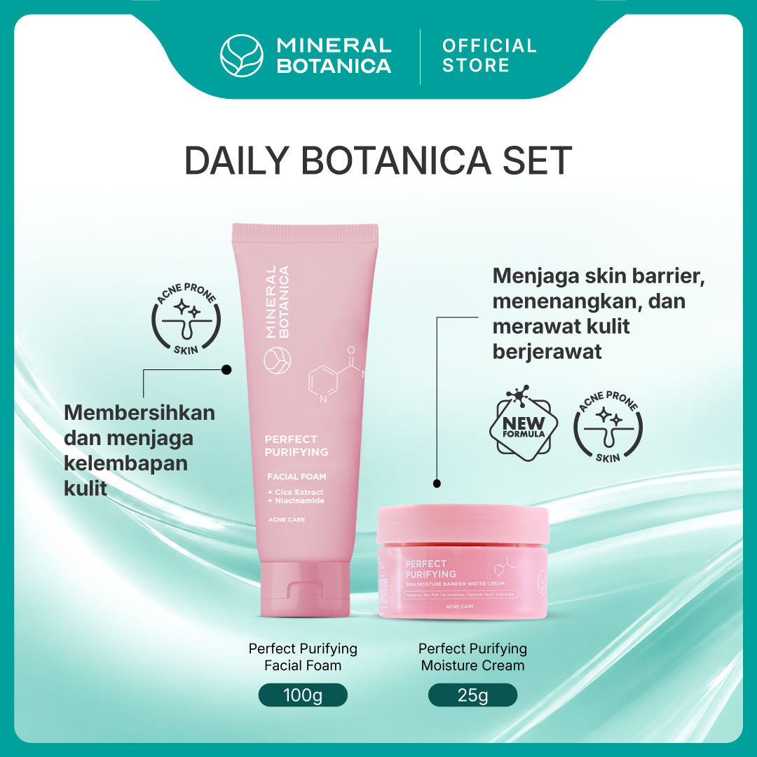 [DAILY BOTANICA SET] Perfect Purifying/First Defense Facial Foam + Perfect Purifying/First Defense Skin Moisture Barrier Water Cream