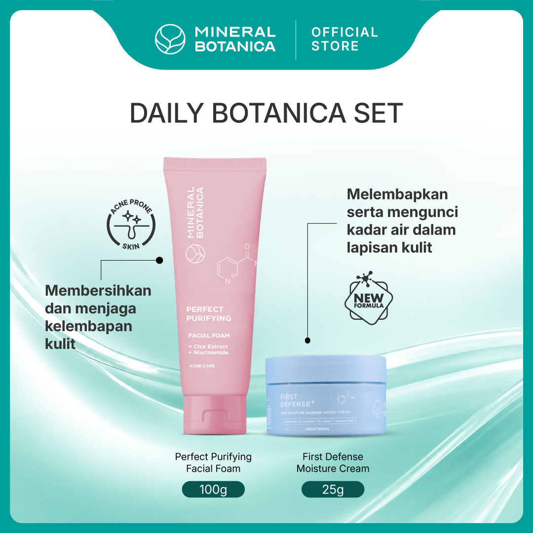 [DAILY BOTANICA SET] Perfect Purifying/First Defense Facial Foam + Perfect Purifying/First Defense Skin Moisture Barrier Water Cream
