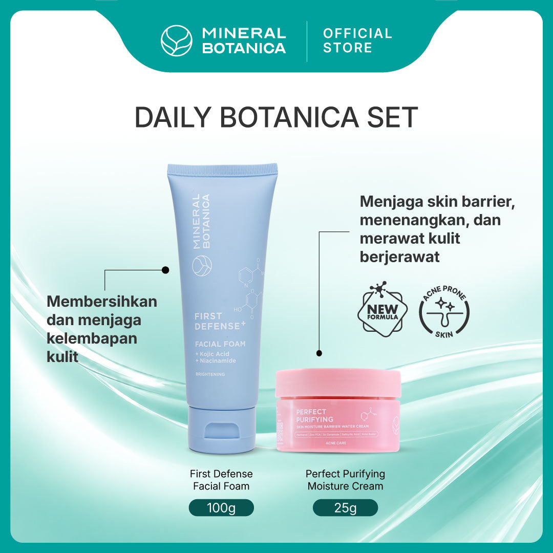 [DAILY BOTANICA SET] Perfect Purifying/First Defense Facial Foam + Perfect Purifying/First Defense Skin Moisture Barrier Water Cream