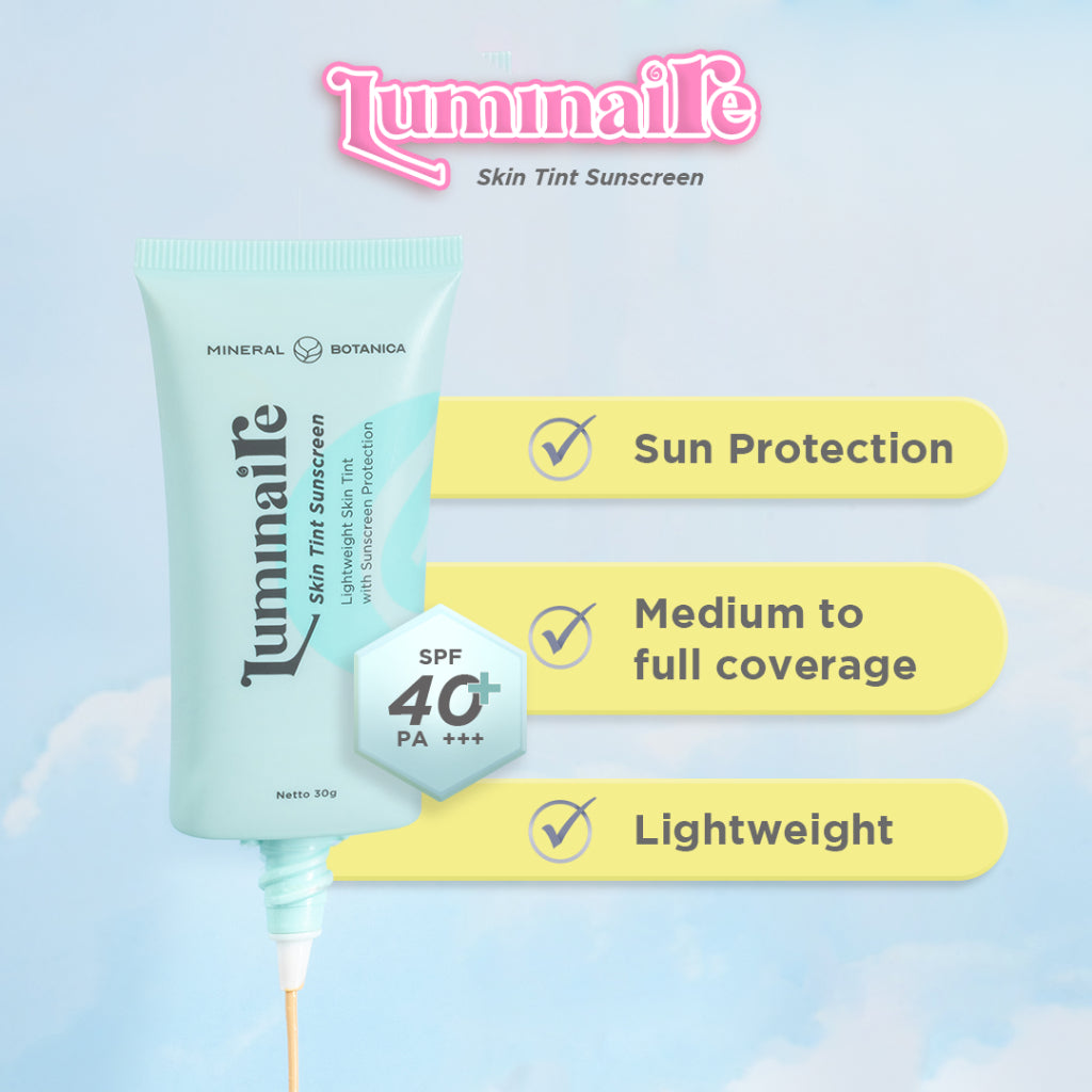 MINERAL BOTANICA Skin Tint 30GR Luminaire Tinted Sunscreen SPF 40 PA+++