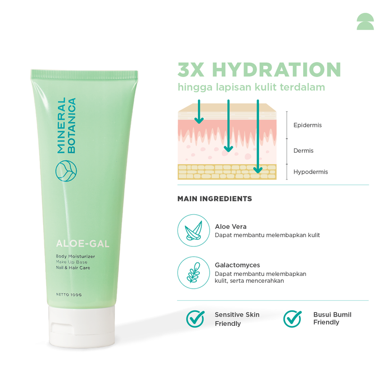 Mineral Botanica Aloe - Gal 100g
