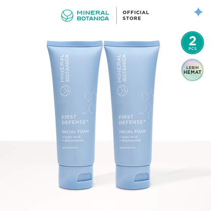 Mineral Botanica First Defense Brightening Facial Foam x 2pcs (Twin Pack)