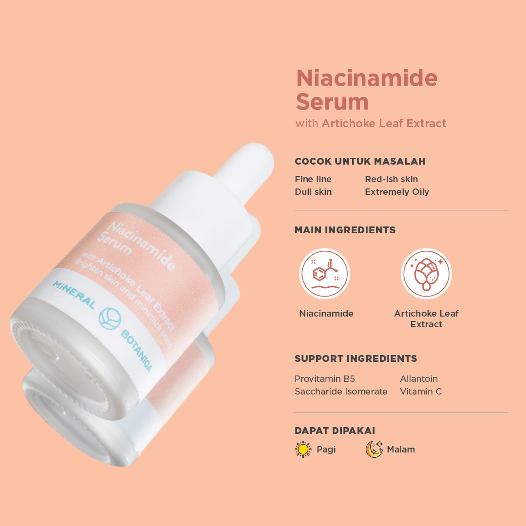 Niacinamide Serum with Artichoke Leaf Extract
