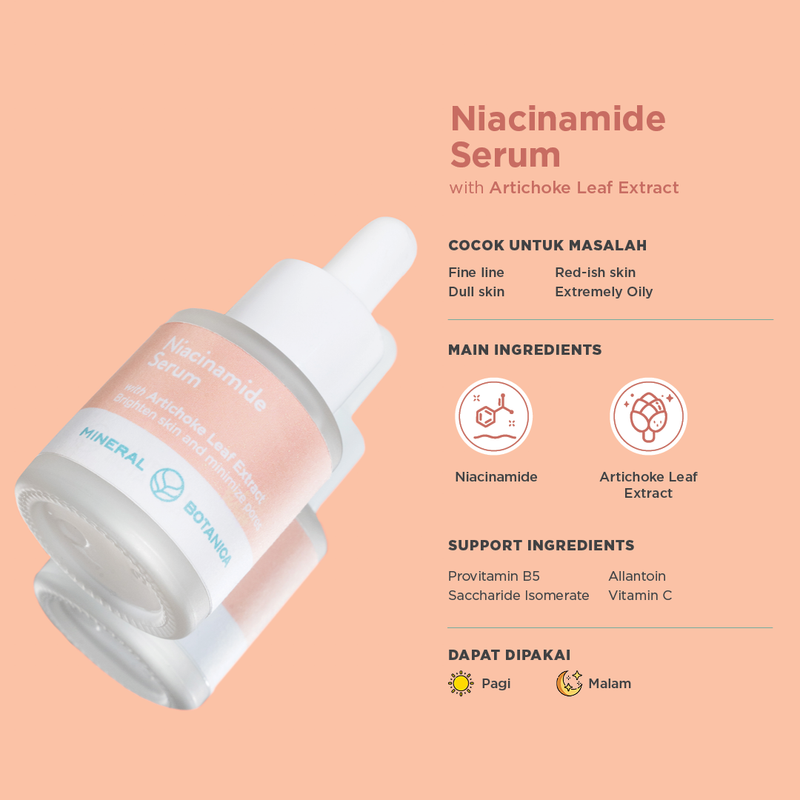 Niacinamide Serum with Artichoke Leaf Extract