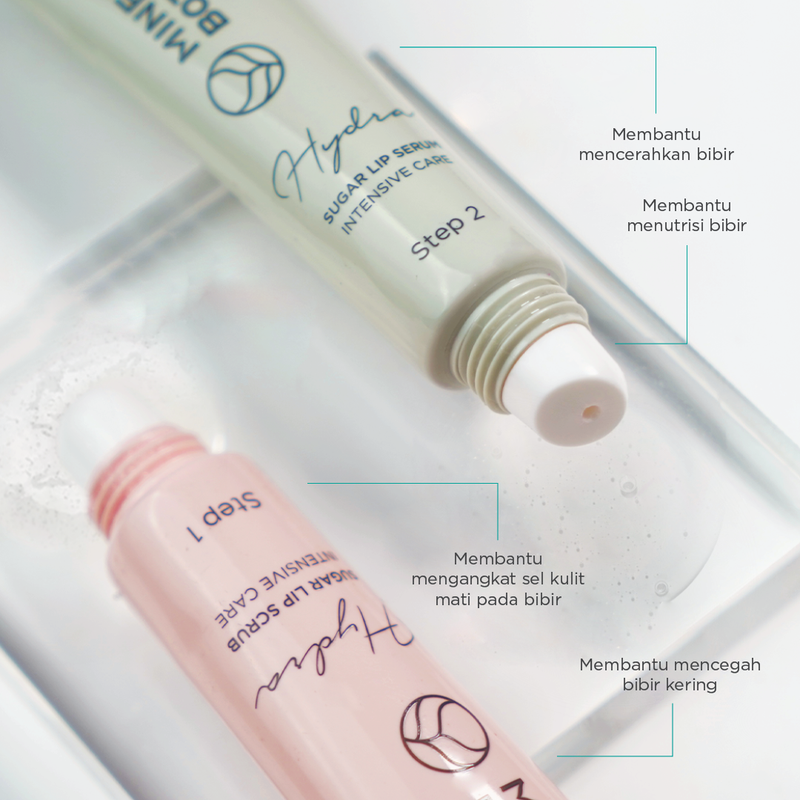 Hydra Sugar Lip Serum Intensive Care 10g (mencerahkan dan melembapkan bibir)