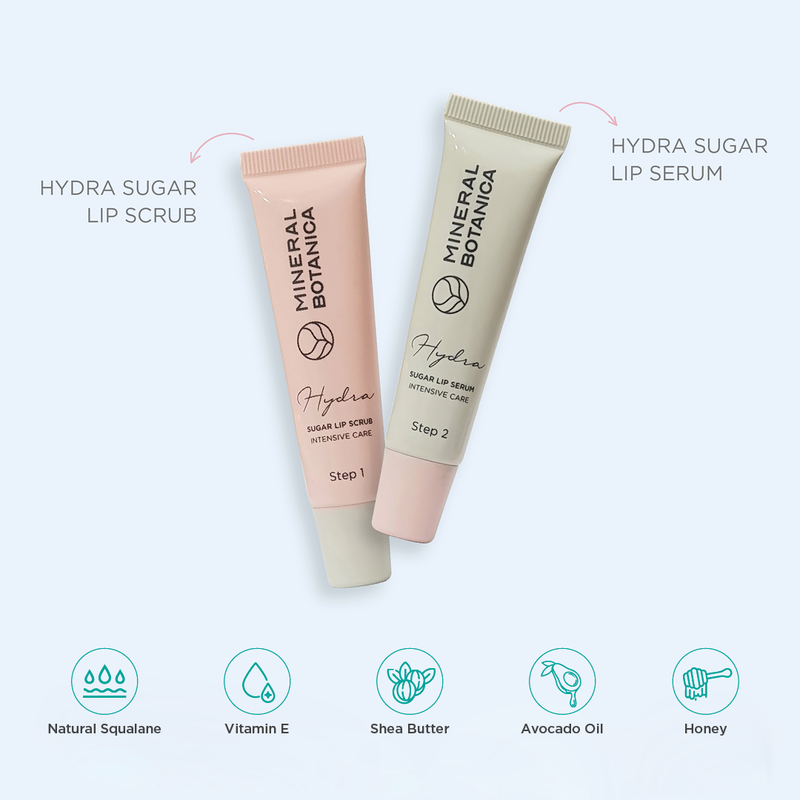Hydra Sugar Lip Serum Intensive Care 10g (mencerahkan dan melembapkan bibir)