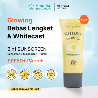 Mineral Botanica Sunny Shield Up Sunscreen SPF 50+ PA+++