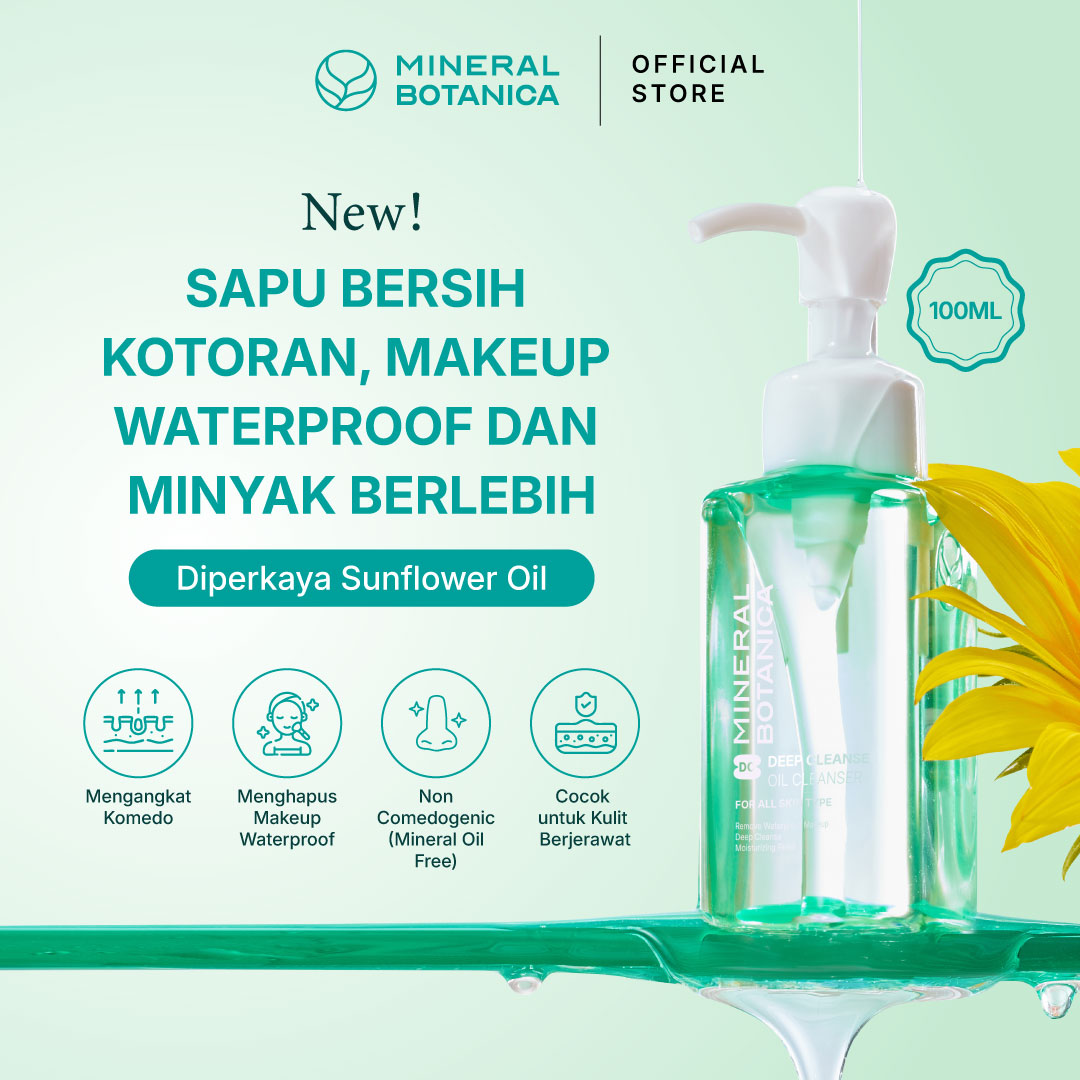 Mineral Botanica Cleansing Oil 100 ml | Deep Cleanse | Non-Comedogenic