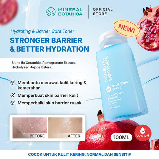 Mineral Botanica Hydrating Toner 5x Ceramide & Pomegranate Extract