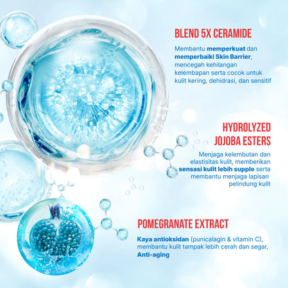 Mineral Botanica Hydrating Toner 5x Ceramide & Pomegranate Extract