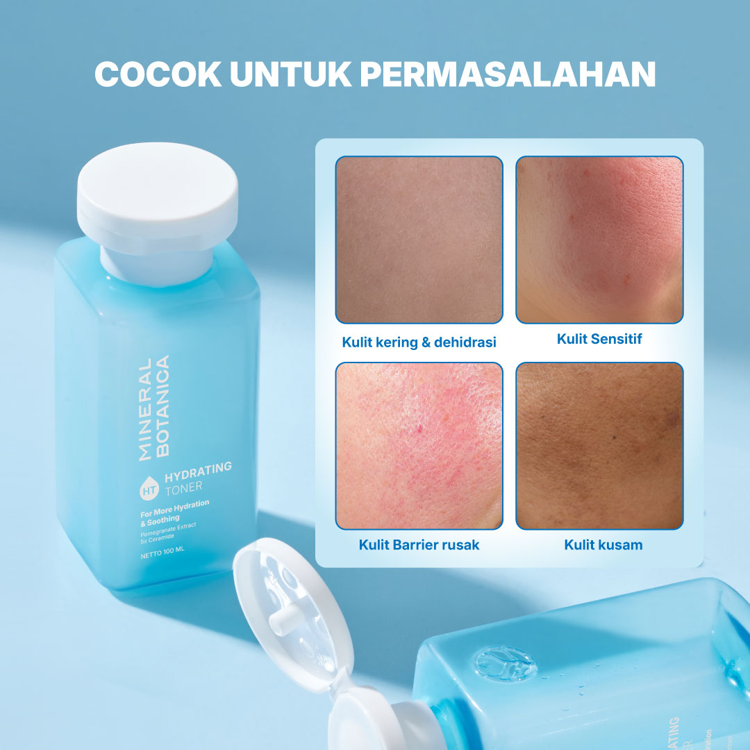 Mineral Botanica Hydrating Toner 5x Ceramide & Pomegranate Extract