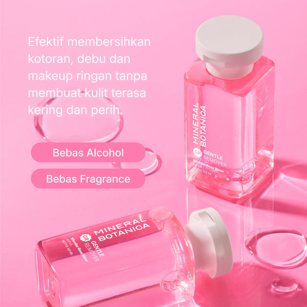 Mineral Botanica Micellar Water 100ml | Gentle Remover | Alcohol-Free & Fragrance-Free