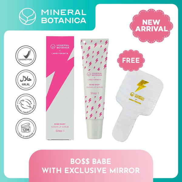 Mineral Botanica X LaraSyerinita Bo$$ Baby Sugar Lip Scrub